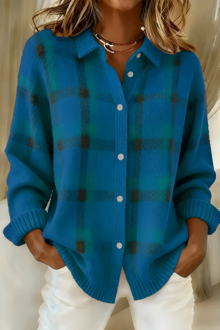 Corinne | Cardigan a quadri