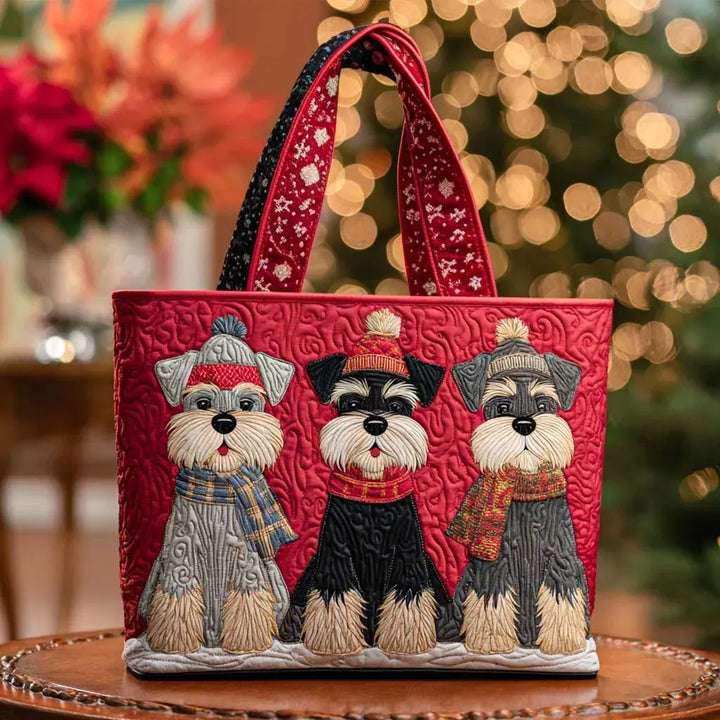 Borsa artigianale - Trio di Schnauzers