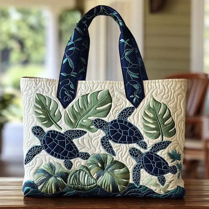 Borsa in Tessuto Artigianale - Grazia della Tartaruga Marina