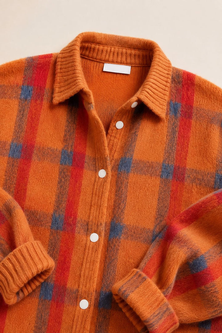 Corinne | Cardigan a quadri