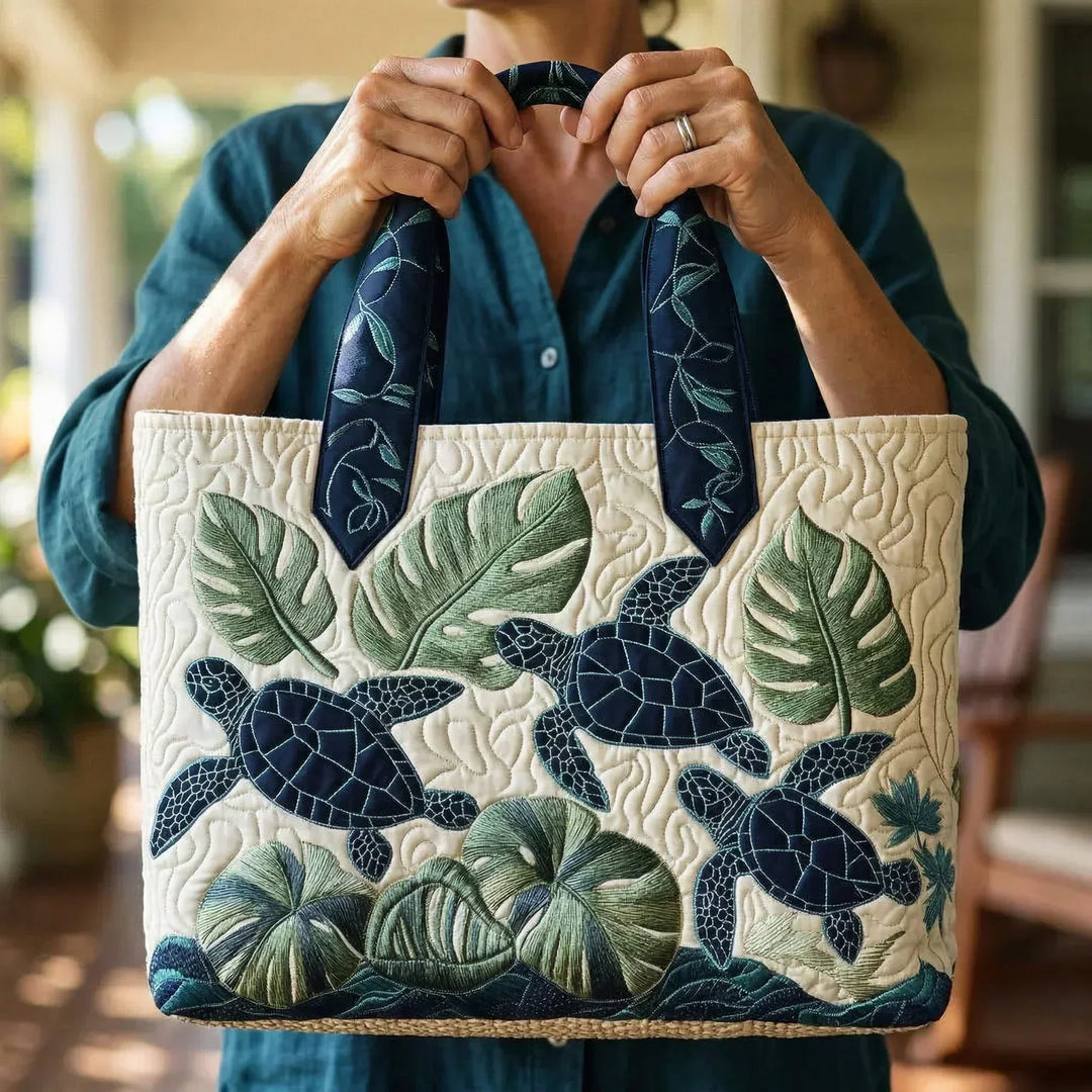 Borsa in Tessuto Artigianale - Grazia della Tartaruga Marina