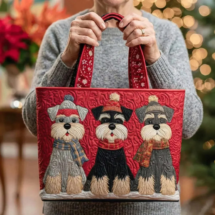 Borsa artigianale - Trio di Schnauzers