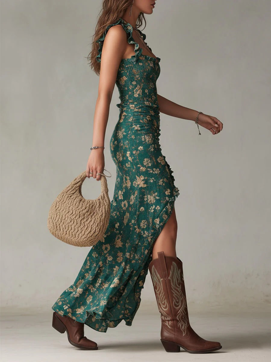 Mika – Maxi Abito Boho Retro